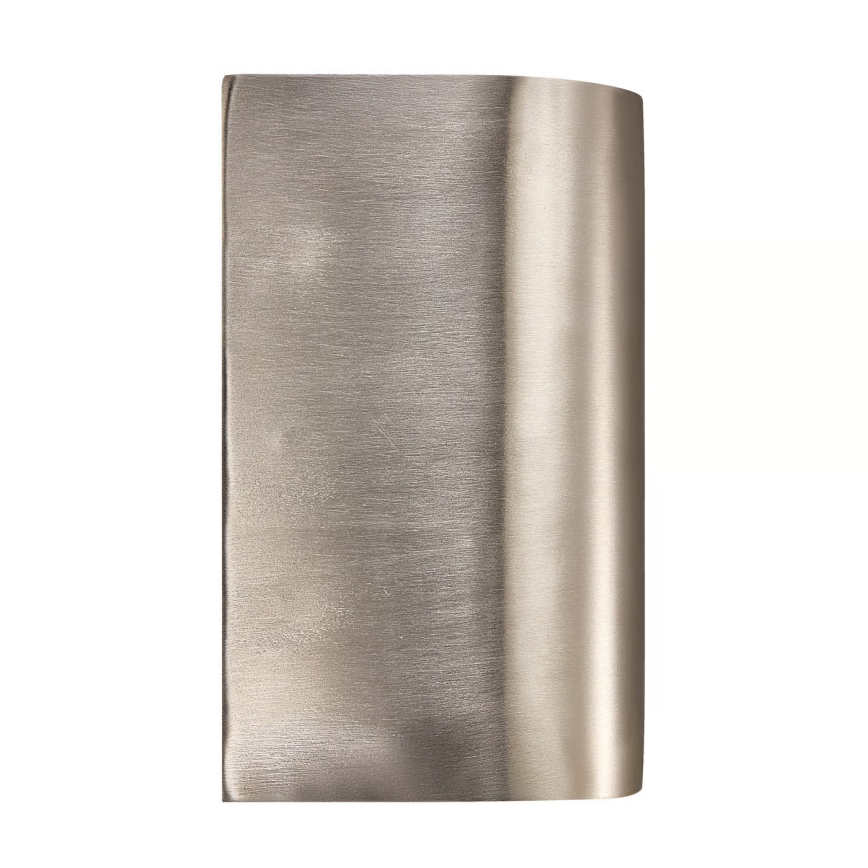 Nordlux - Utomhusvägglampa CANTO 2xGU10/28W/230V IP44 rostfritt stål