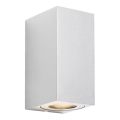 Nordlux - Utomhusvägglampa CANTO 2xGU10/28W/230V IP44 vit
