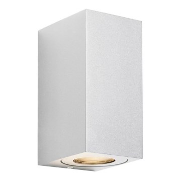 Nordlux - Utomhusvägglampa CANTO 2xGU10/28W/230V IP44 vit