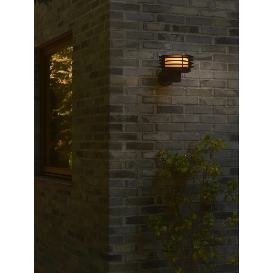Nordlux - Utomhusvägglampa CIRELLA 1xE27/15W/230V IP54