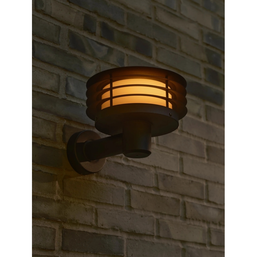 Nordlux - Utomhusvägglampa CIRELLA 1xE27/15W/230V IP54