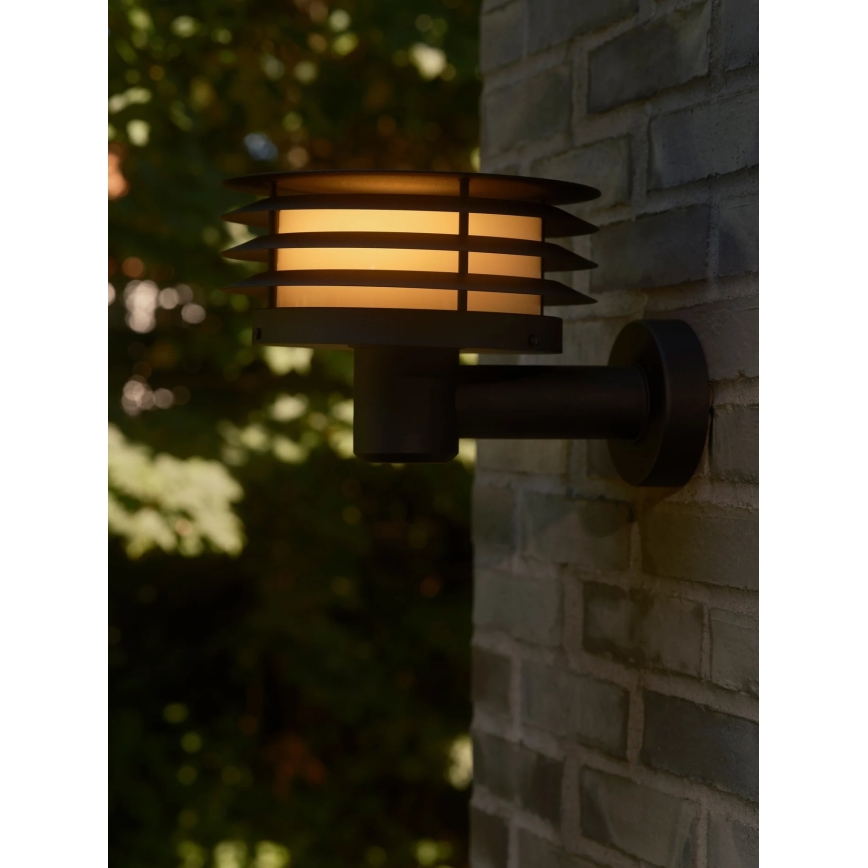 Nordlux - Utomhusvägglampa CIRELLA 1xE27/15W/230V IP54