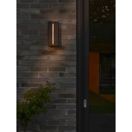 Nordlux - Utomhusvägglampa CLARINI 2xE27/15W/230V IP54