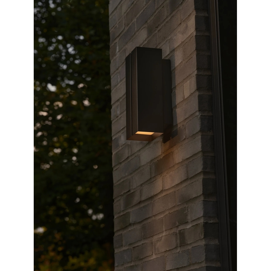 Nordlux - Utomhusvägglampa CLARINI 2xE27/15W/230V IP54
