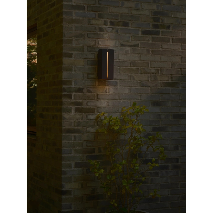 Nordlux - Utomhusvägglampa CLARINI 2xE27/15W/230V IP54
