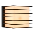 Nordlux - Utomhusvägglampa FLUCTUS 1xE27/15W/230V IP44