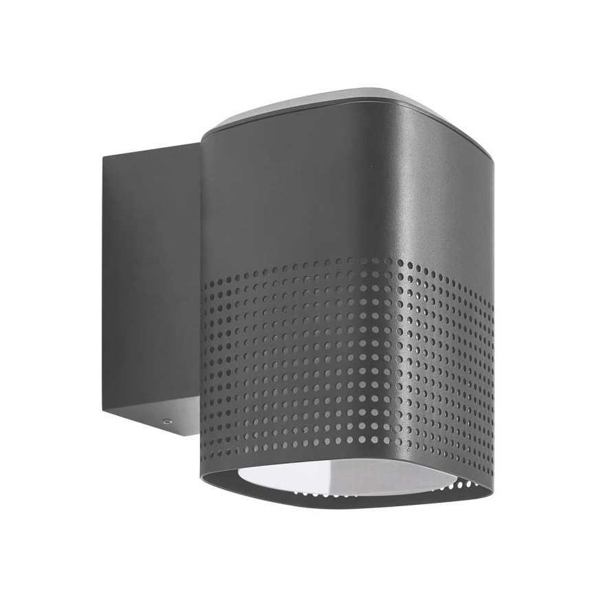 Nordlux - Utomhusvägglampa SIDARA 1xE27/15W/230V IP54 antracit