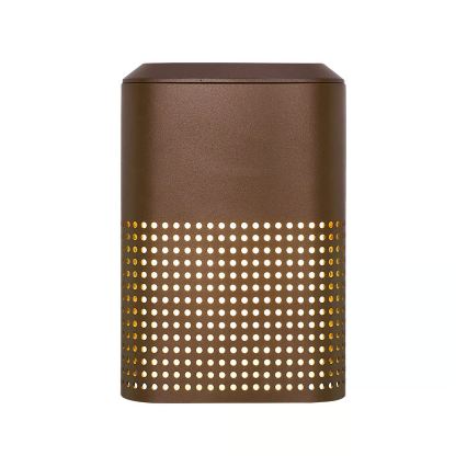 Nordlux - Utomhusvägglampa SIDARA 1xE27/15W/230V IP54 brun