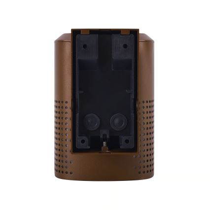 Nordlux - Utomhusvägglampa SIDARA 1xE27/15W/230V IP54 brun