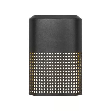 Nordlux - Utomhusvägglampa SIDARA 1xE27/15W/230V IP54 svart