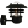 Nordlux - Utomhusvägglampa VEJERS 1xE27/60W/230V IP54 svart