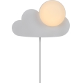 Nordlux - Väggbelysning för barn SKYKU CLOUD 1xE14/25W/230V moln