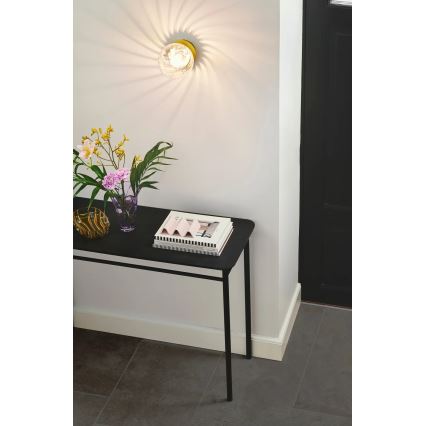 Nordlux - Vägglampa CHISELL 1xE14/25W/230V mässing