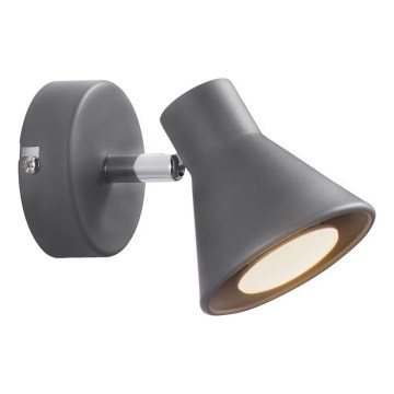 Nordlux - Vägglampa EIK 1xGU10/35W/230V grå
