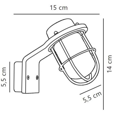 Nordlux - Vägglampa för badrum MARINA 1xG9/40W/230V IP44 skinande krom