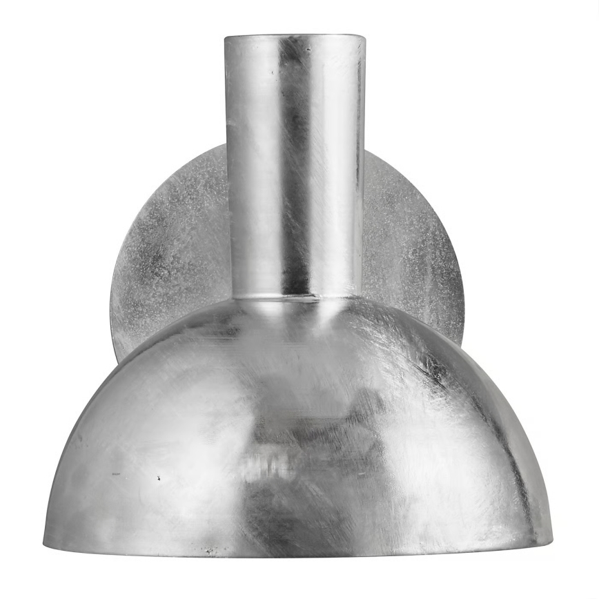Nordlux - Vägglampa för utomhusbruk ARKI 1xE27/20W/230V IP54 silver