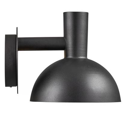Nordlux - Vägglampa för utomhusbruk ARKI 1xE27/20W/230V IP54 svart