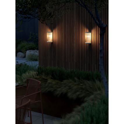 Nordlux - Vägglampa för utomhusbruk COUPAR 1xE27/25W/230V IP54 vit