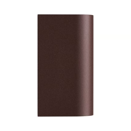 Nordlux - Vägglampa för utomhusbruk DION 2xGU10/25W/230V IP44 rezavá