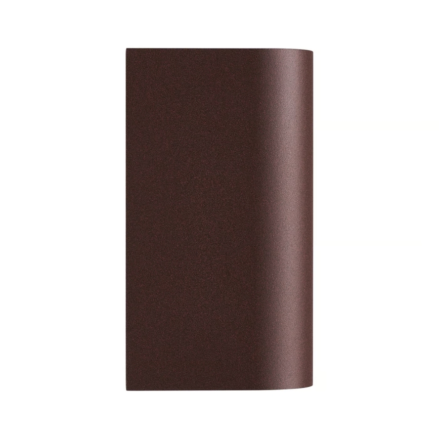 Nordlux - Vägglampa för utomhusbruk DION 2xGU10/25W/230V IP44 rezavá