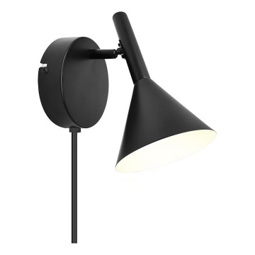 Nordlux - Vägglampa KELVIS 1xGU10/12W/230V svart