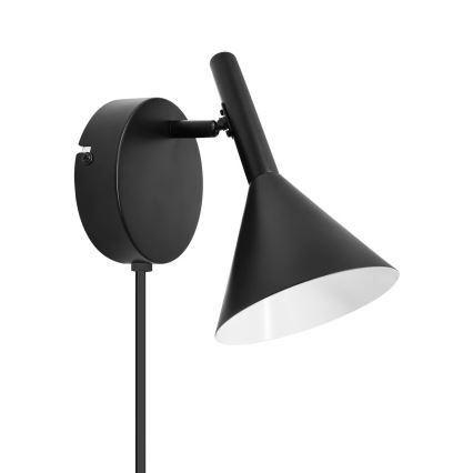 Nordlux - Vägglampa KELVIS 1xGU10/12W/230V svart