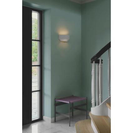 Nordlux - Vägglampa LANCIO 1xE14/25W/230V vit