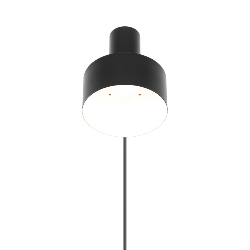 Nordlux - Vägglampa MATIS 1xE27/15W/230V svart