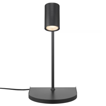 Nordlux - Vägglampa med hylla CODY 1xGU10/15W/230V svart