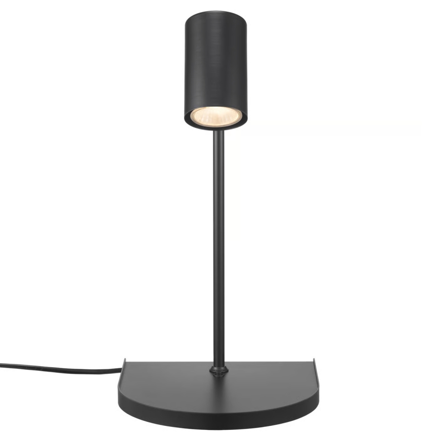 Nordlux - Vägglampa med hylla CODY 1xGU10/15W/230V svart