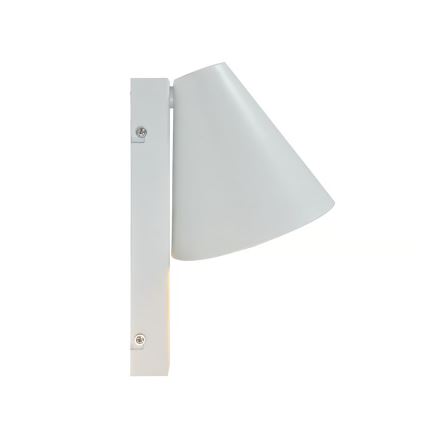 Nordlux - Vägglampa med USB WILMER 1xE14/40W/230V vit