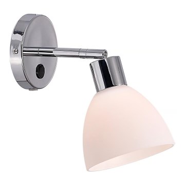 Nordlux - Vägglampa RAY 1xE14/25W/230V vit