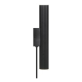 Nordlux - Vägglampa VICO 2xGU10/5W/230V svart