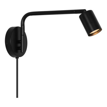 Nordlux - Väggmonterad spotlight EXPLORE 1xGU10/5W/230V svart