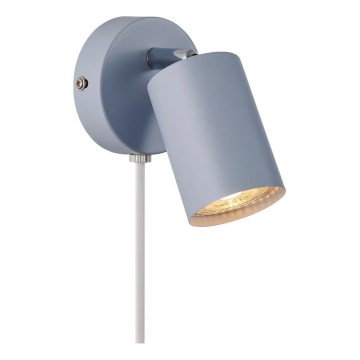 Nordlux - Väggspotlight EXPLORE 1xGU10/7W/230V blå