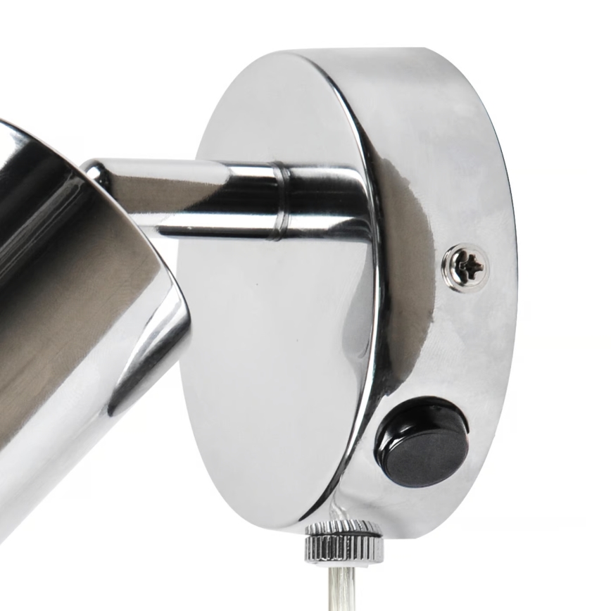 Nordlux - Väggspotlight EXPLORE 1xGU10/7W/230V skinande krom