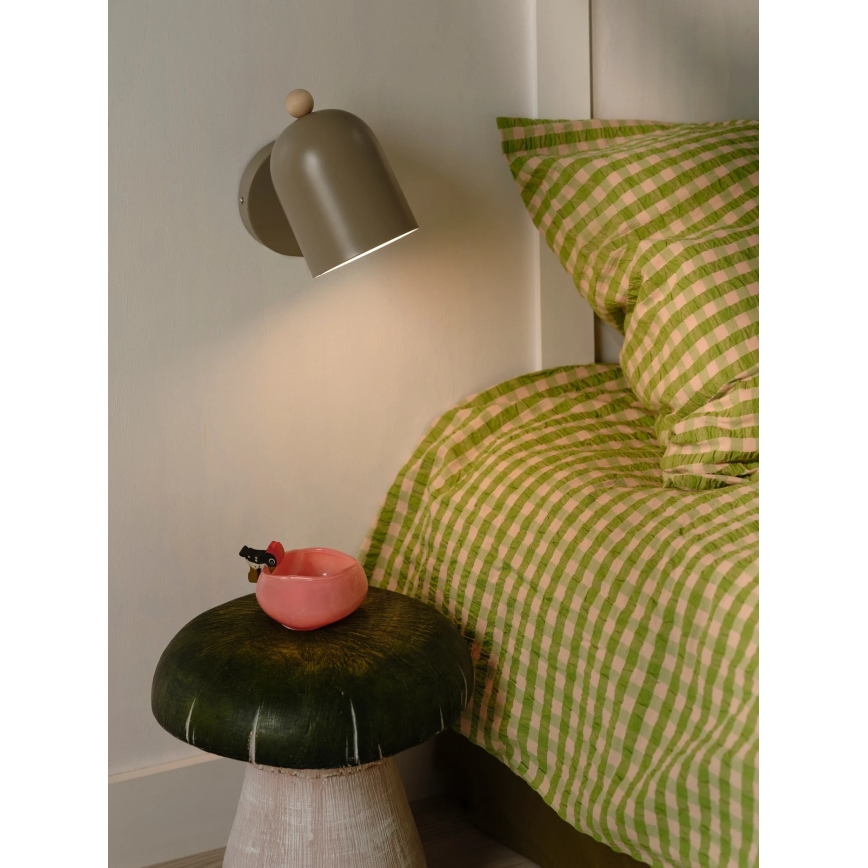 Nordlux - Väggspotlight GASTON 1xE27/15W/230V beige