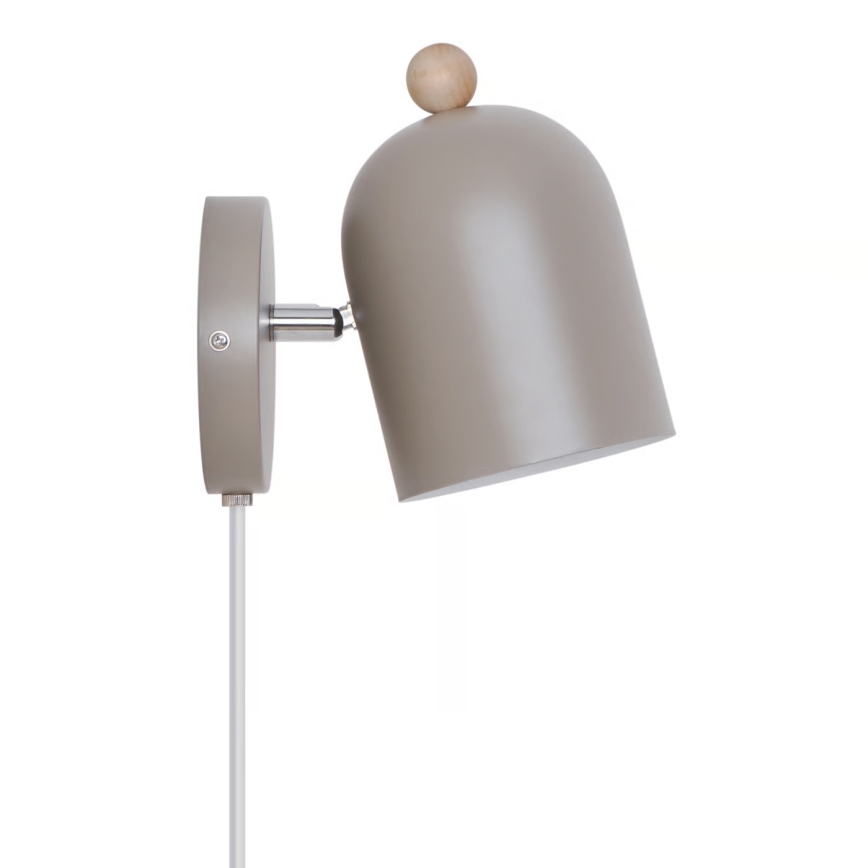 Nordlux - Väggspotlight GASTON 1xE27/15W/230V beige