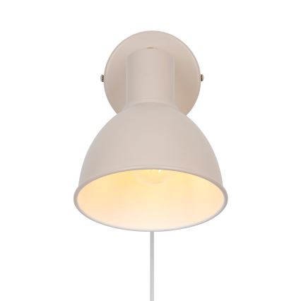 Nordlux - Väggspotlight POP 1xE27/18W/230V beige
