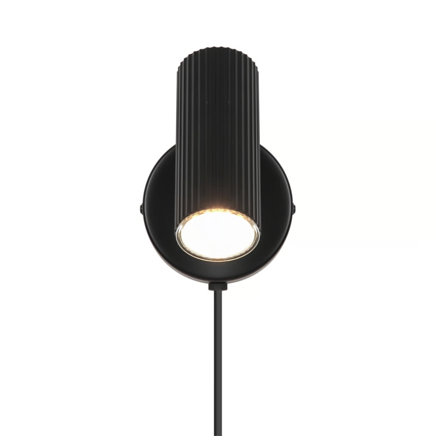 Nordlux - VICO väggspot 1xGU10/5W/230V svart