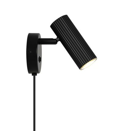 Nordlux - VICO väggspot 1xGU10/5W/230V svart