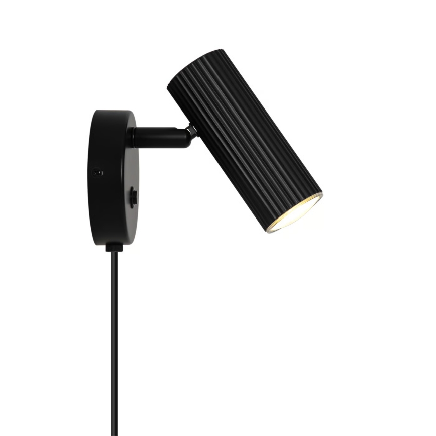 Nordlux - VICO väggspot 1xGU10/5W/230V svart