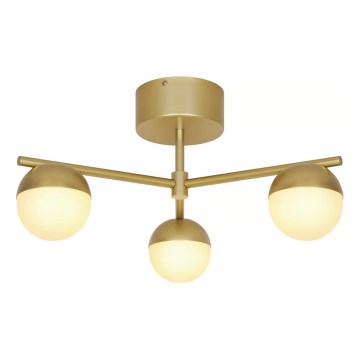 Nordlux - Ytmonterad ljuskrona CONTINA 3xG9/5W/230V mässing