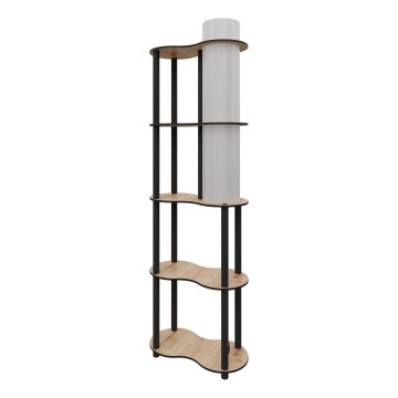 NOTO golvlampa med hyllor 1xE27/40W/230V beige/svart