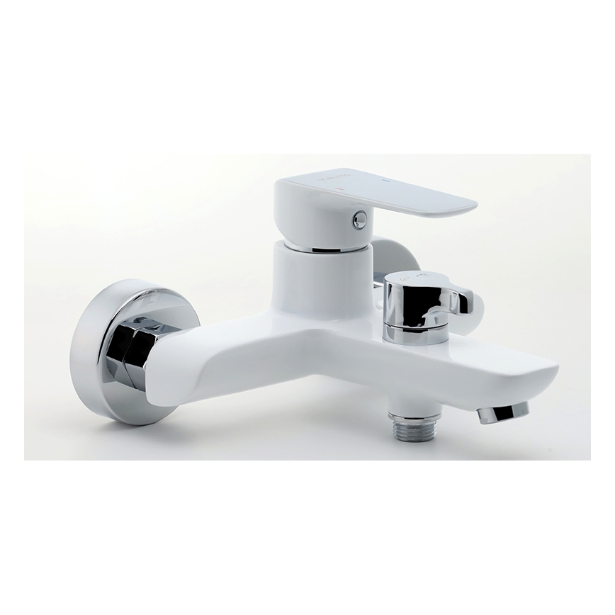 Novaservis - Badkarsblandare NOBLESS TINA vit