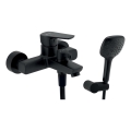 Novaservis - Badkarsset med METALIA-blandare, svart