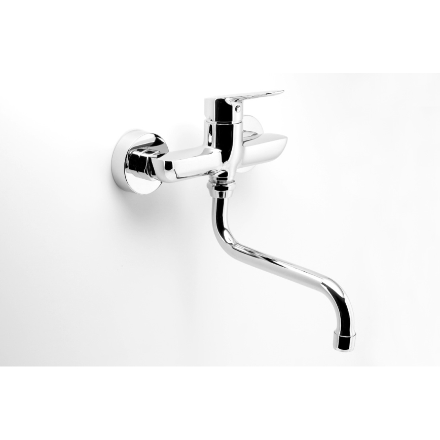 Novaservis - Diskho/tvättställsblandare METALIA skinande krom