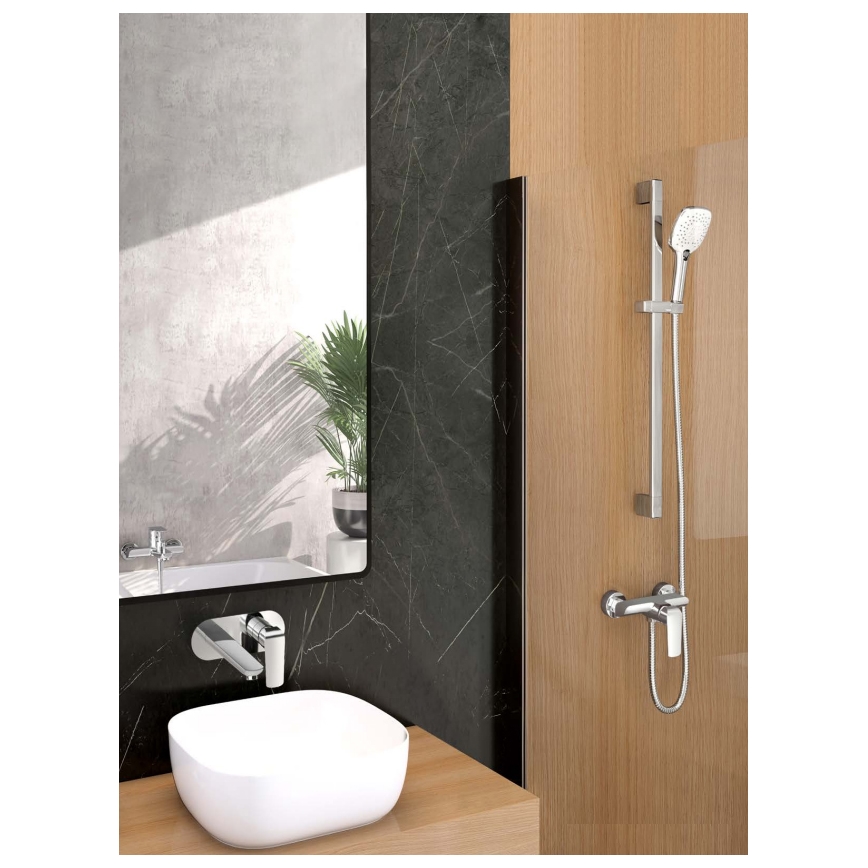 Novaservis - Dusch set ECO skinande krom