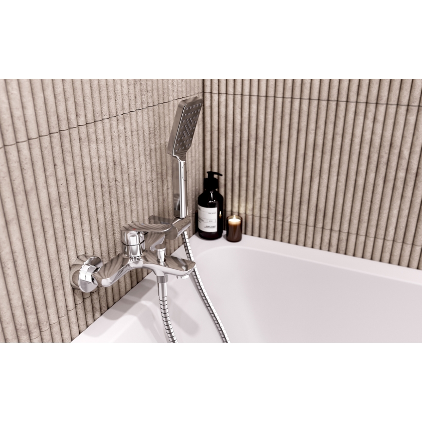 Novaservis - Dusch set METALIA skinande krom