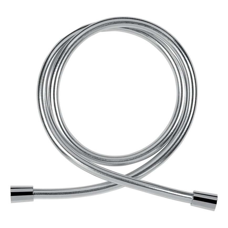 Novaservis - Duschslang plast 150 cm skinande krom